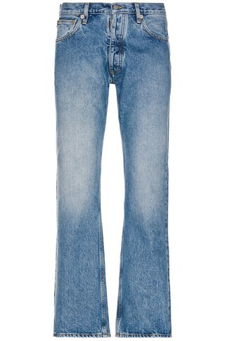 Maison Margiela 5 Pocket Wide Leg Jeans in Denim-Medium | FWRD 