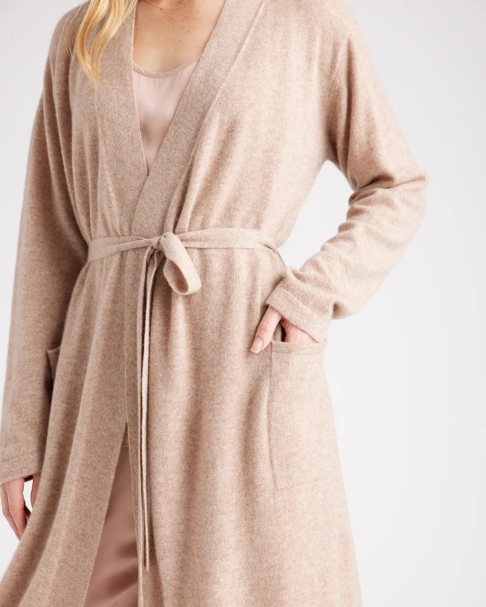 Cashmere Robe | Quince in Oatmeal | Quince