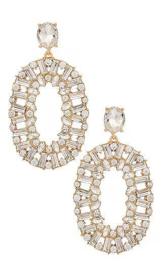 Cut the Cake Earrings in Gold | Revolve Clothing (Global)