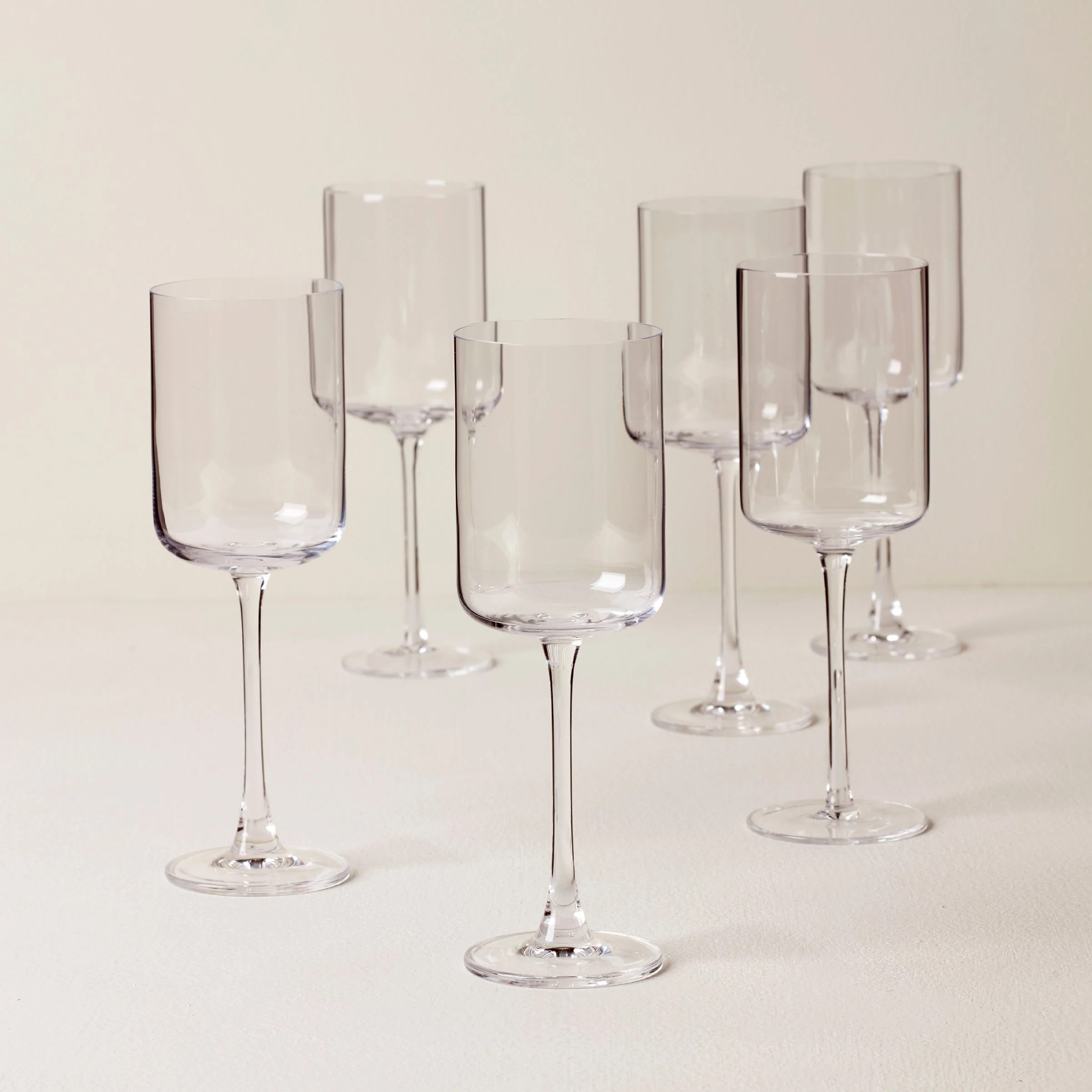 Tuscany Classics Straight White Wine Glasses - Set Of 6 | Lenox