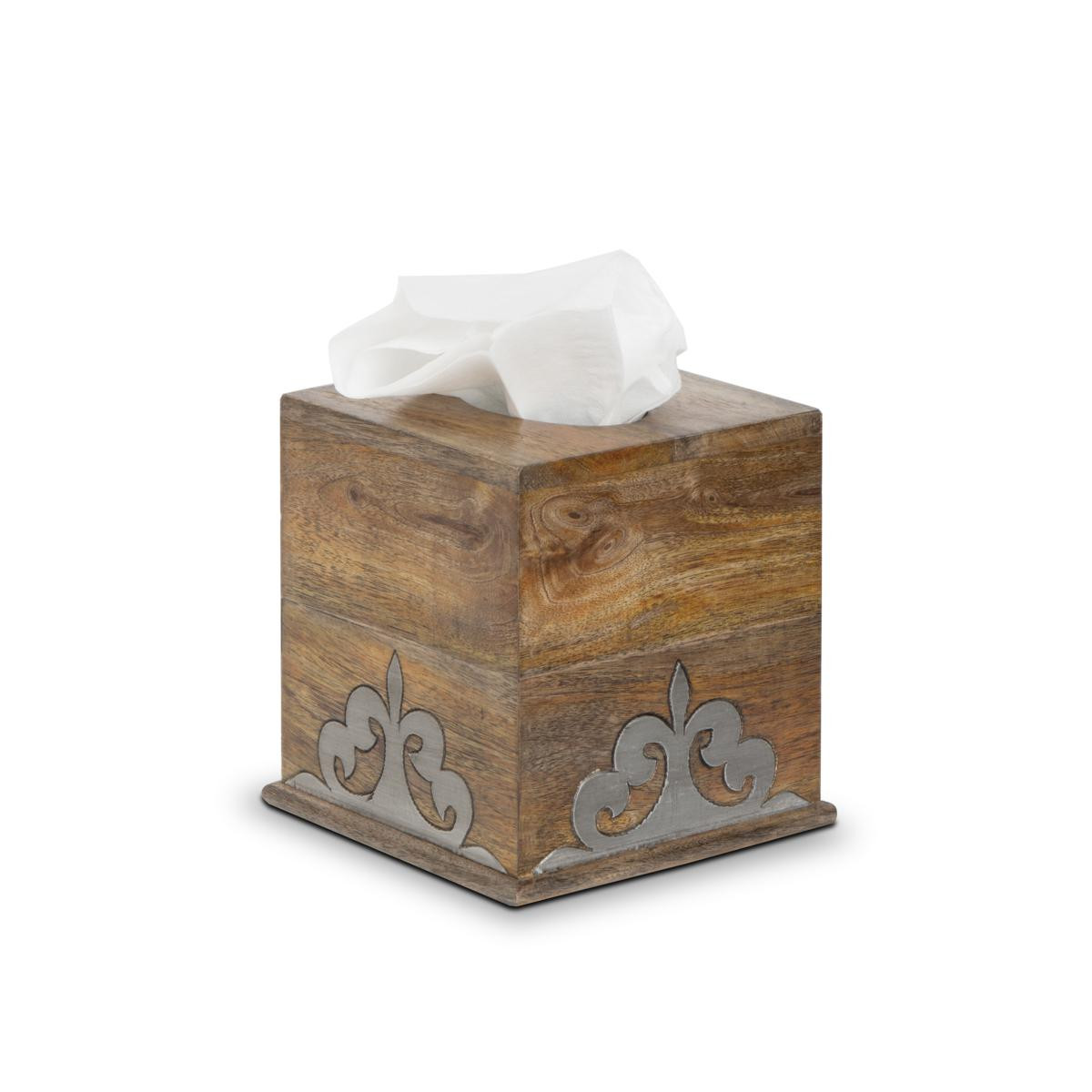 The Gerson Company Heritage Collection Square Tissue Box Cover - 20129317 | HSN | HSN