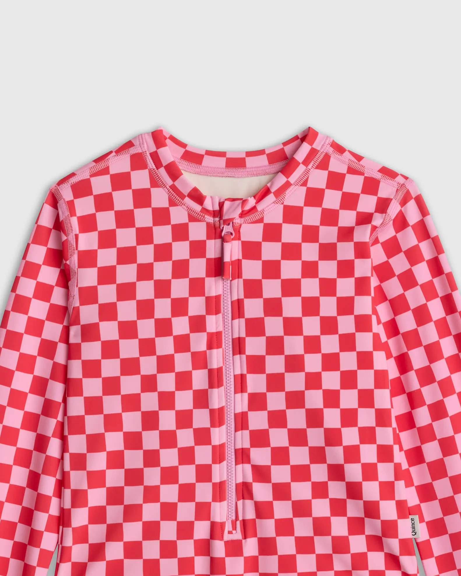 TODDLER Long Sleeve Zip-Up Swimsuit | Quince