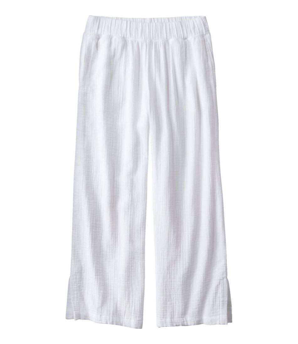 Women's Cloud Gauze Wide-Leg Pants | L.L. Bean