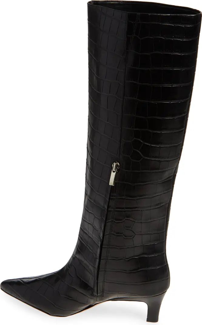 Dauphine Kitten Heel Knee High Boot (Women) | Nordstrom