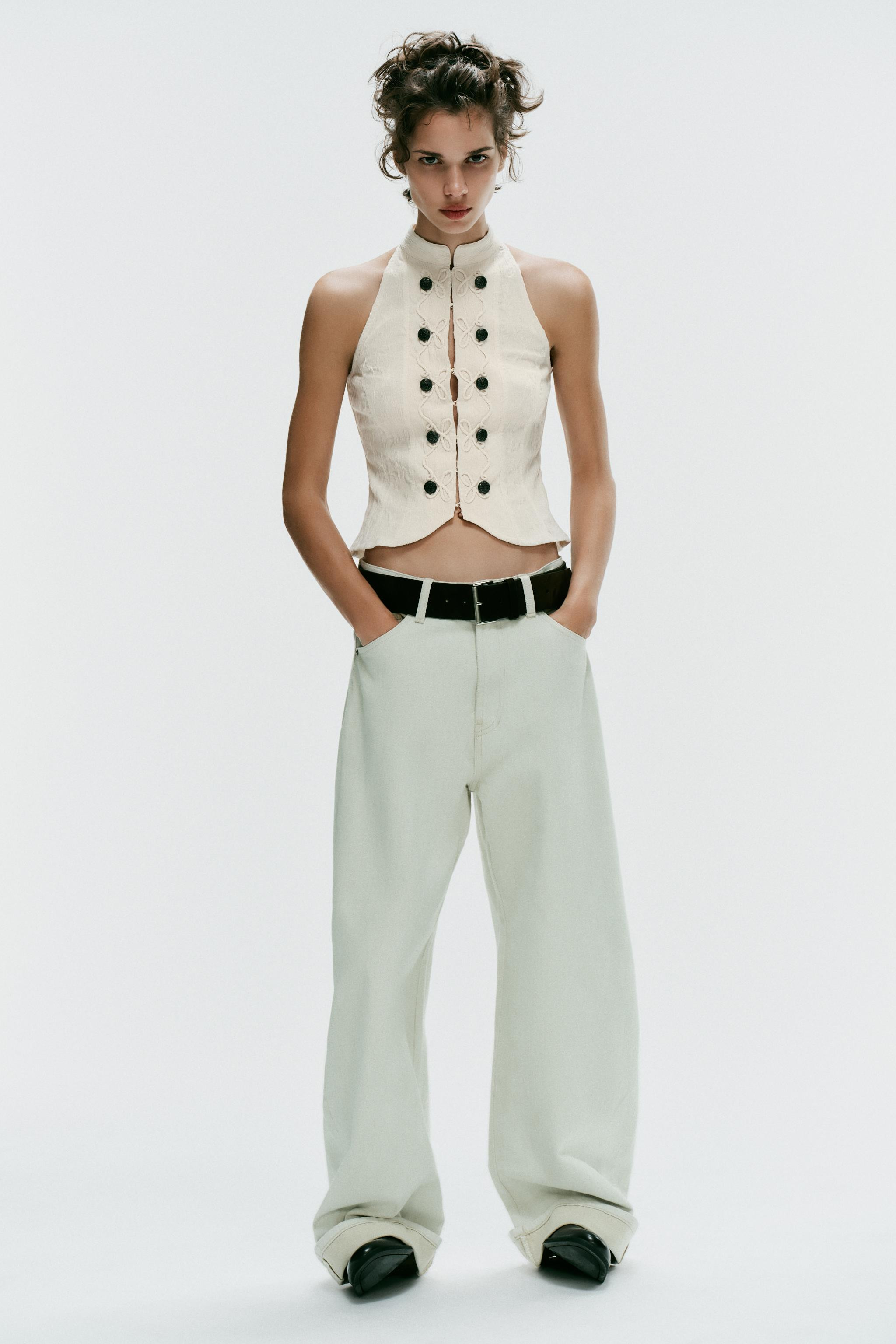 HALTER NECK VEST | Zara US