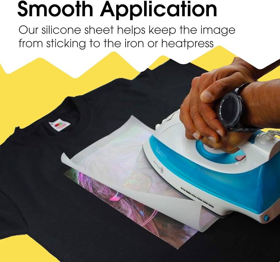 PPD Silicon Papers for T Shirt Transfer Iron or Heat Press - 10 Sheets PPD-102 | Amazon (US)
