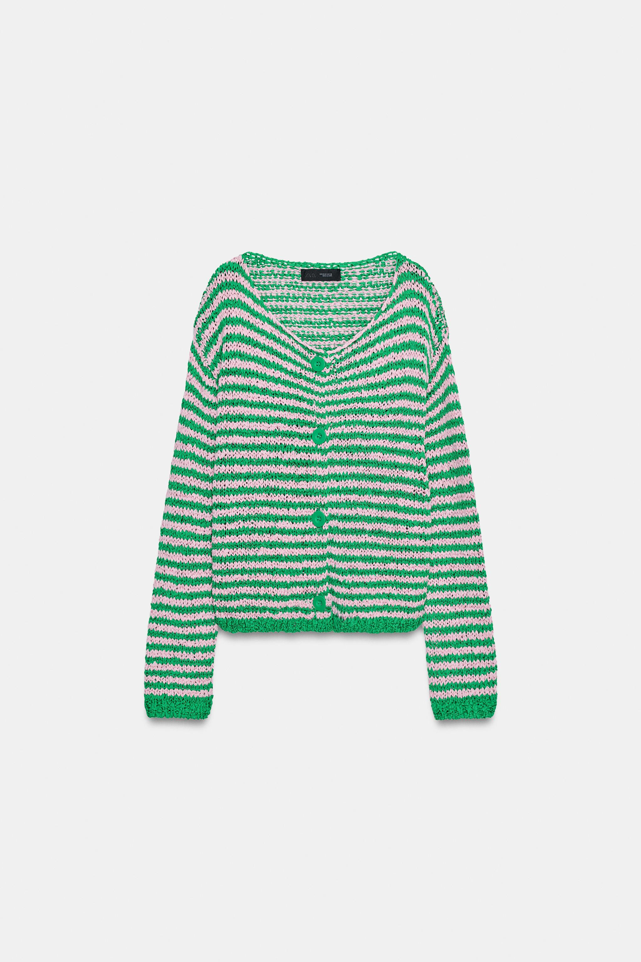 STRICKJACKE MIT STREIFEN | Zara DE