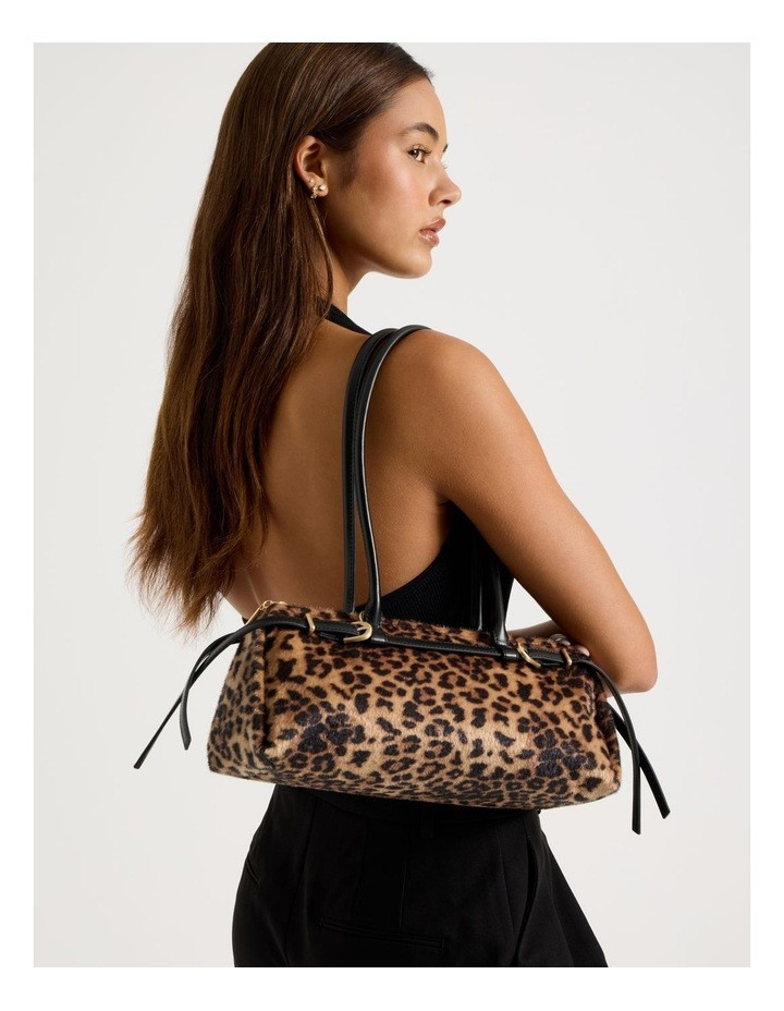Blaq Brianna Shoulder Bag in Leopard Assorted | Myer