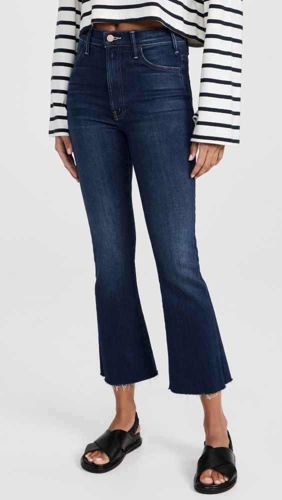 MOTHER The Hustler Ankle Fray Jeans | Shopbop | Shopbop