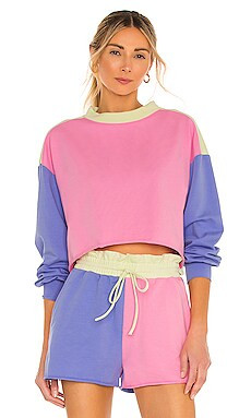 BEACH RIOT Ava Sweatshirt in Sherbert from Revolve.com | Revolve Clothing (Global)