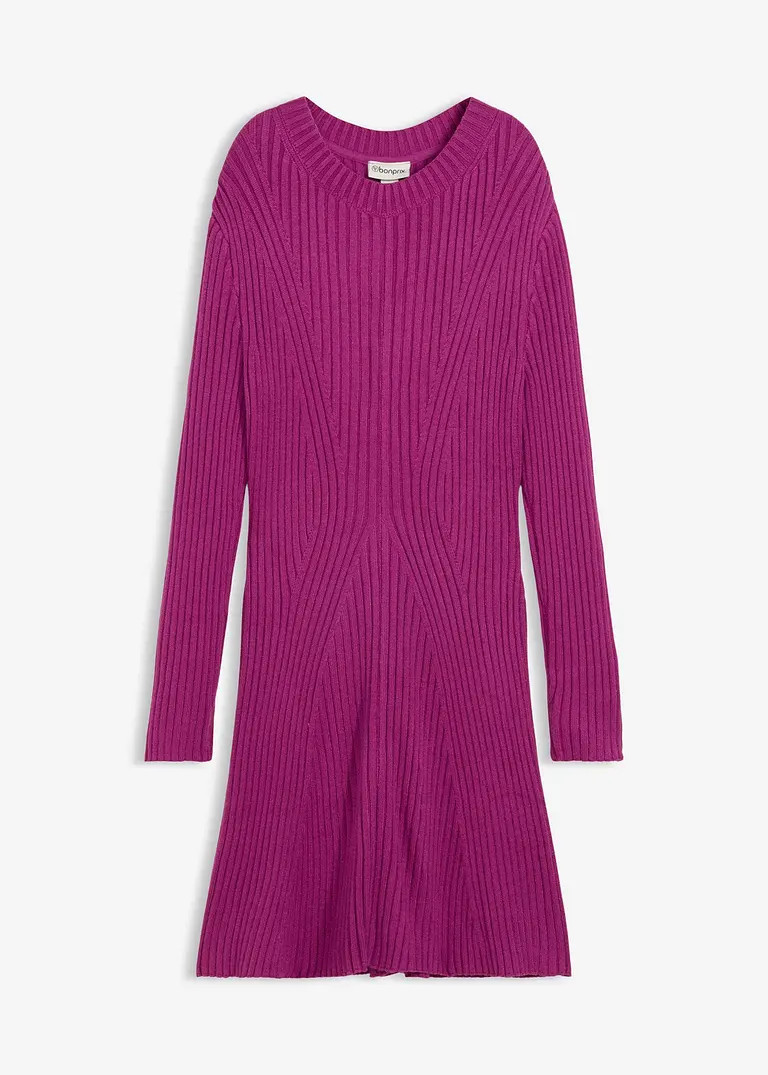 Mini-Strickkleid aus softem Viskose-Mix | Bonprix DE