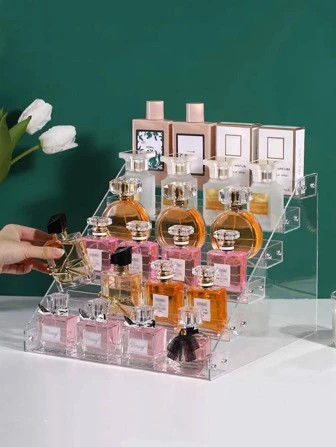 1pc Clear Cosmetic Storage Rack | SHEIN