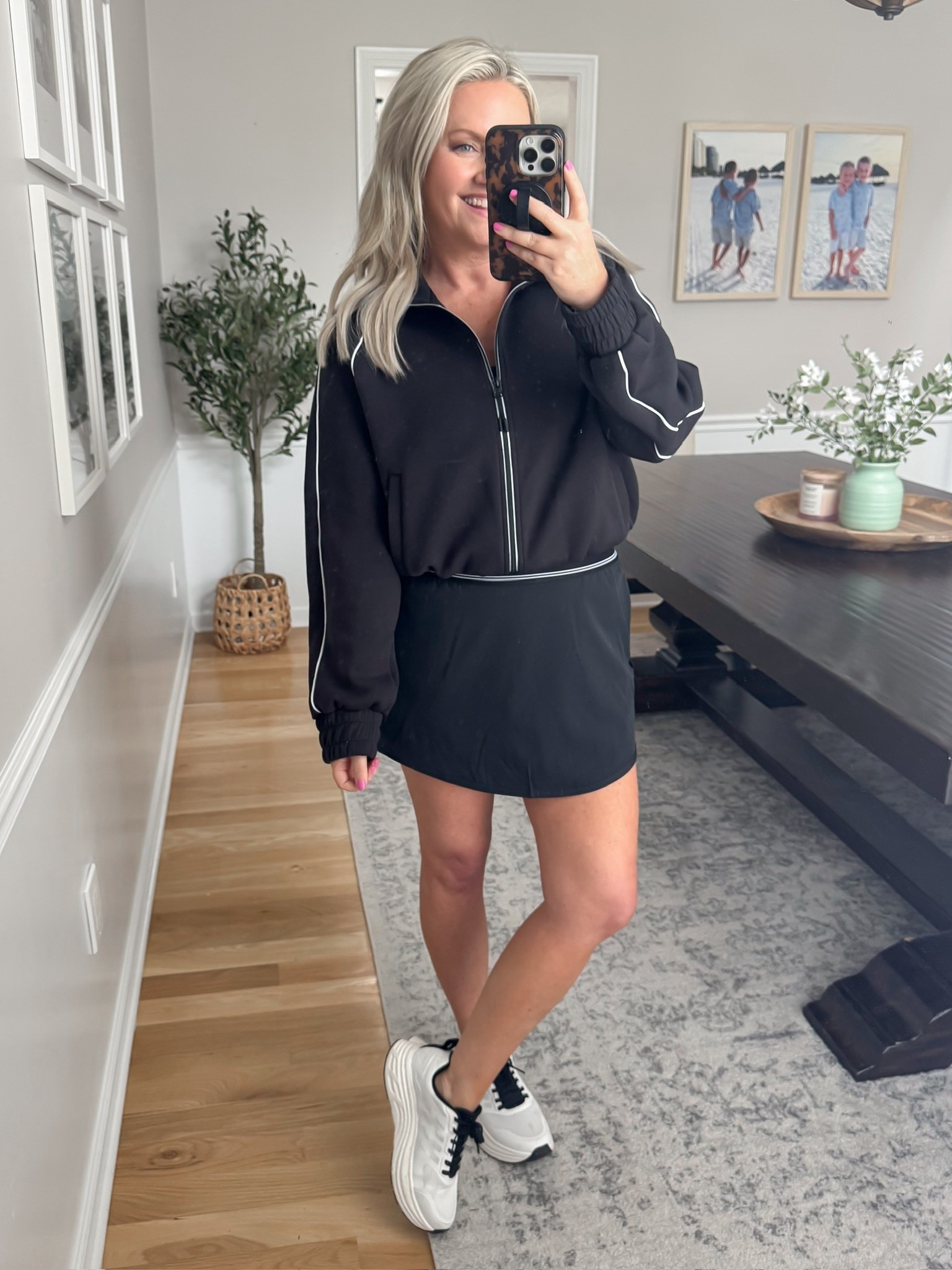 This athletic skirt and zip up set is such a good look for less find from Walmart. It gives that elevated sporty feel without the high price tag and is perfect for errands, travel, or an easy put together day.

Wearing size small.

walmart fashion athletic skirt outfit zip up set tennis skirt outfit sporty chic outfit casual spring outfit athleisure look for less everyday style comfy cute outfit womens spring fashion lovelylifestyling

#LTKSaleAlert #LTKmomlife #LTKActive