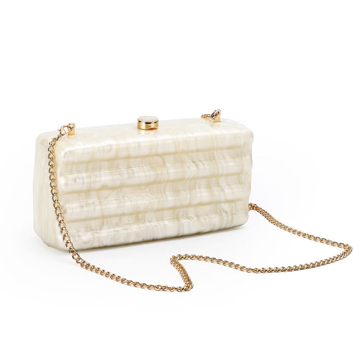 Acrylic Purses for Women, Square Marbled Acrylic Evening Handbag with Detachable Chain, Modern Ev... | Target