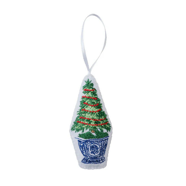 Traditional Christmas Tree Bauble Ornament | Cailini Coastal