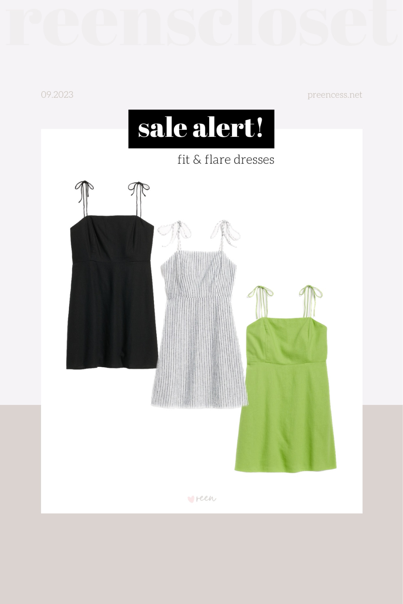 Sale alert! These fit and flare dresses have such a flattering cut and there’s still plenty of colours to choose from. Originally $39.99CAD, they’re on a massive sale starting at  $10.97 (depending on colour) with an additional 40% off at checkout. Such a steal! Run while sizes last, happy shopping 🤍

#LTKsalealert #LTKSale #LTKFind