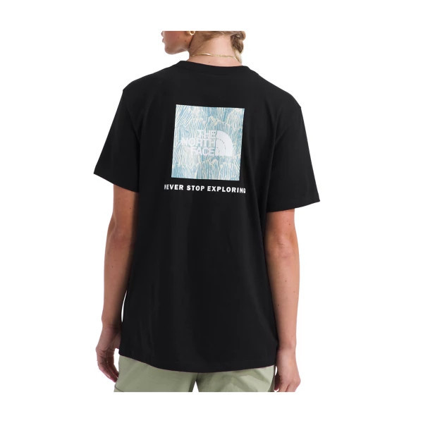 Women's The North Face Evolution Box NSE Fill Graphic T-Shirt XLarge TNF Black | Scheels Sports