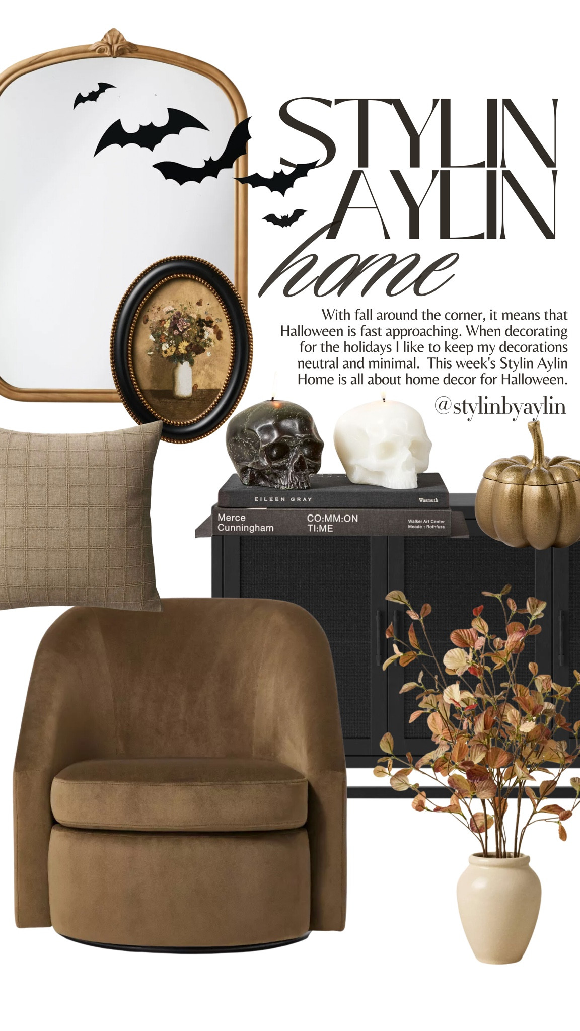 Stylin Aylin home! Inspiration for both Fall and chic Halloween decor. #stylinbyaylin #stylinaylinhome

#LTKSeasonal #LTKHome #LTKFindsUnder100