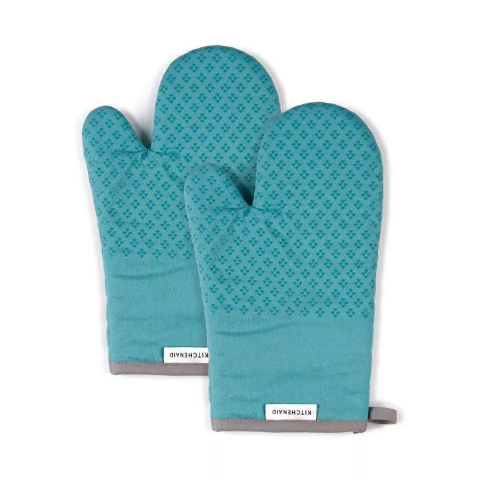 KitchenAid 2pk Asteroid Oven Mitts | Target