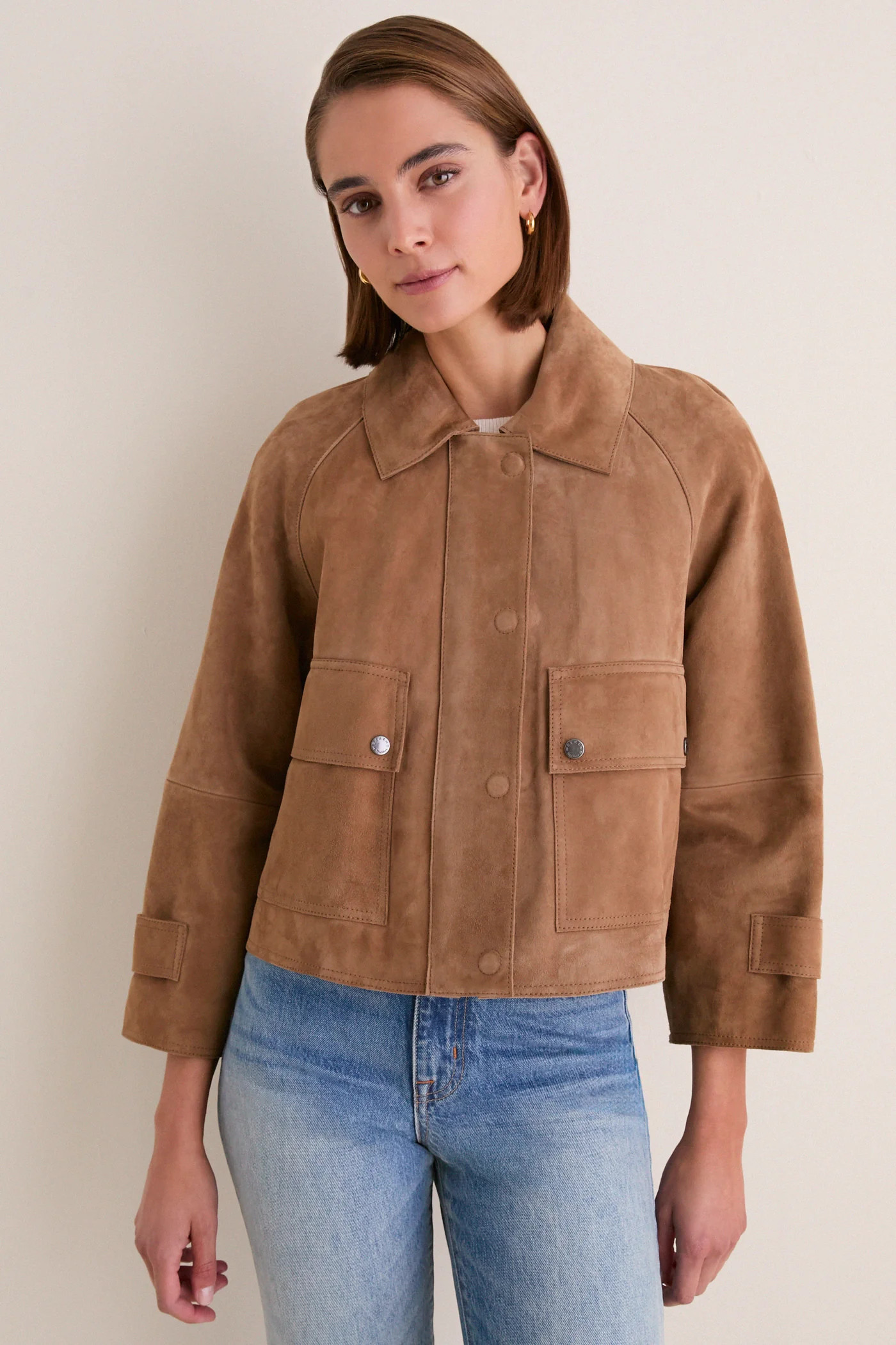 Hazelnut Abito Leather Jacket | Tuckernuck (US)