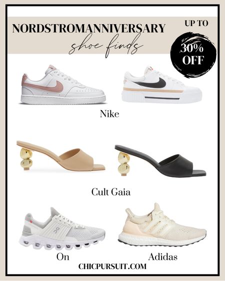 We’re sharing our favourite NSALE shoe finds, with great deals from Adidas, Nike, On and Cult Gaia. Add them to our Wishlist today, or shop already if you have access! Nordstrom anniversary sale 2023, NSALE 2023, NSALE shoes, Nordstrom anniversary sale shoes, best of NSALE

#LTKsalealert #LTKshoecrush #LTKxNSale