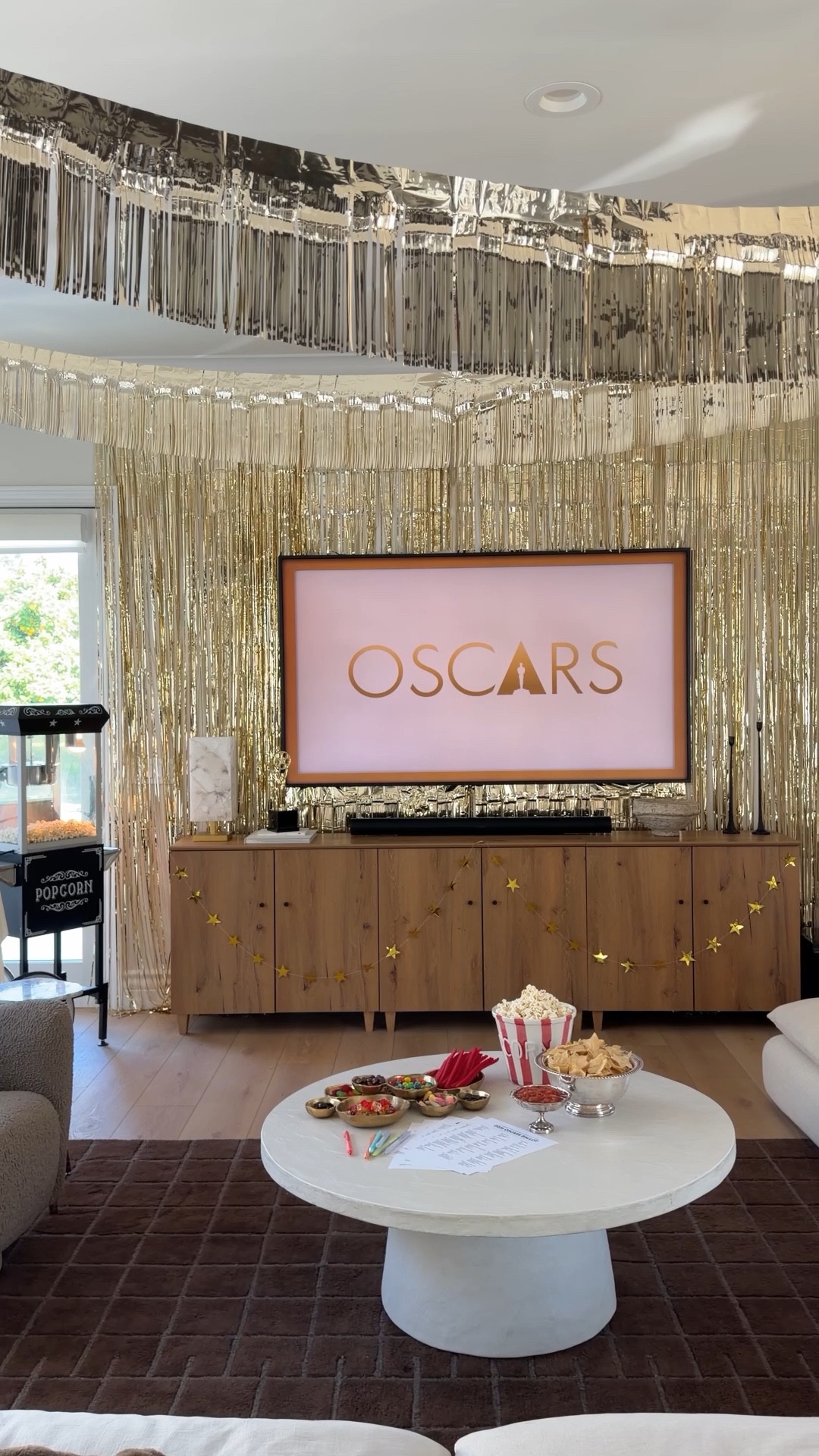 Our annual Oscars watch party! 🎥🍿✨


#oscars #oscars2026 #watchparty #amazonfinds party ideas, movie night, movie party decor, Amazon must haves, home decor, movie night party, party prep, hosting ideas, hosting hacks

#LTKSeasonal #LTKdayinmylife #LTKHome