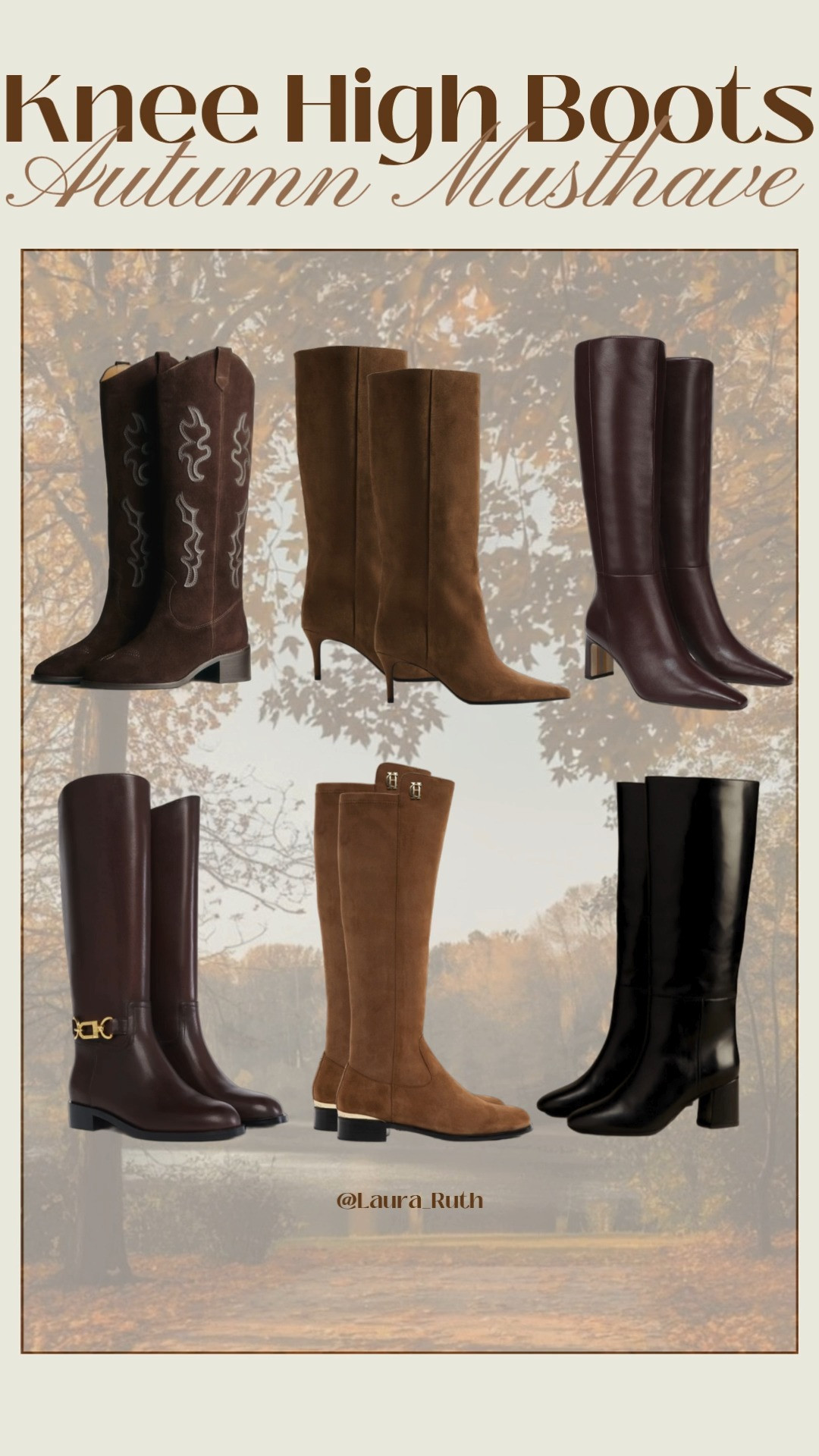 Knee high boots are the autumn staple 🤎 From classic suede to sleek leather, rich chocolate tones to timeless black there’s a pair for every fall outfit.

I rounded up some of my favourite styles to wear for the coming new season 🍂 

 #LTKuk #LTKautumn #LTKshoes