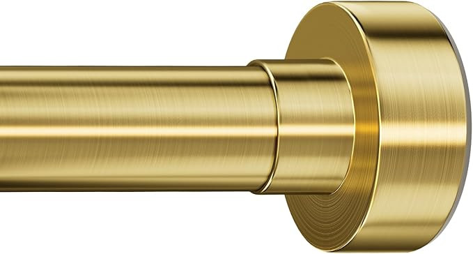 YNL Tension Curtain Rod 34-66 inches-Never Rust, Non-Slip, No Drill Adjustable Spring Tension Rod... | Amazon (US)