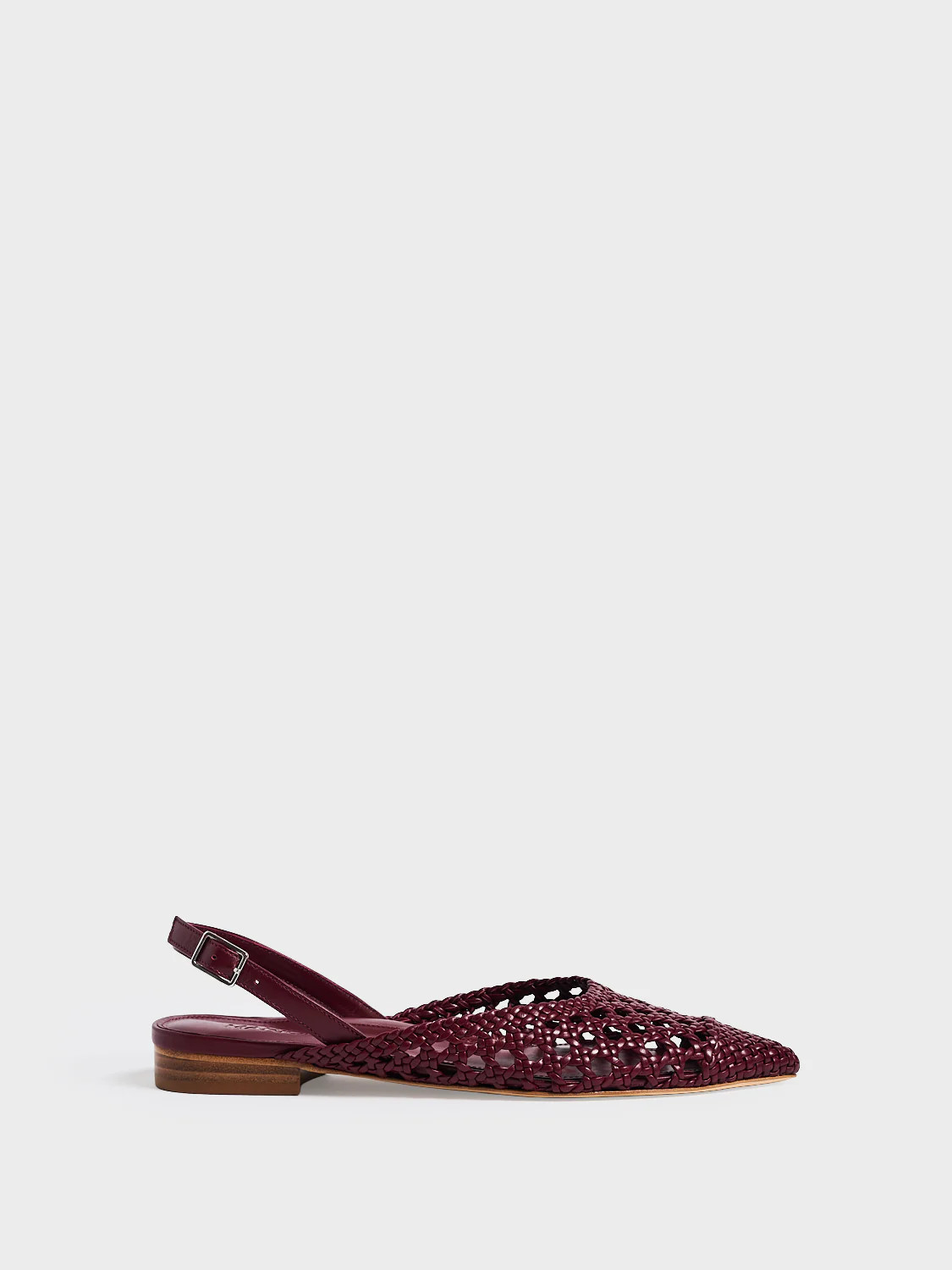 Patty Slingback | Burgundy | Marion Parke