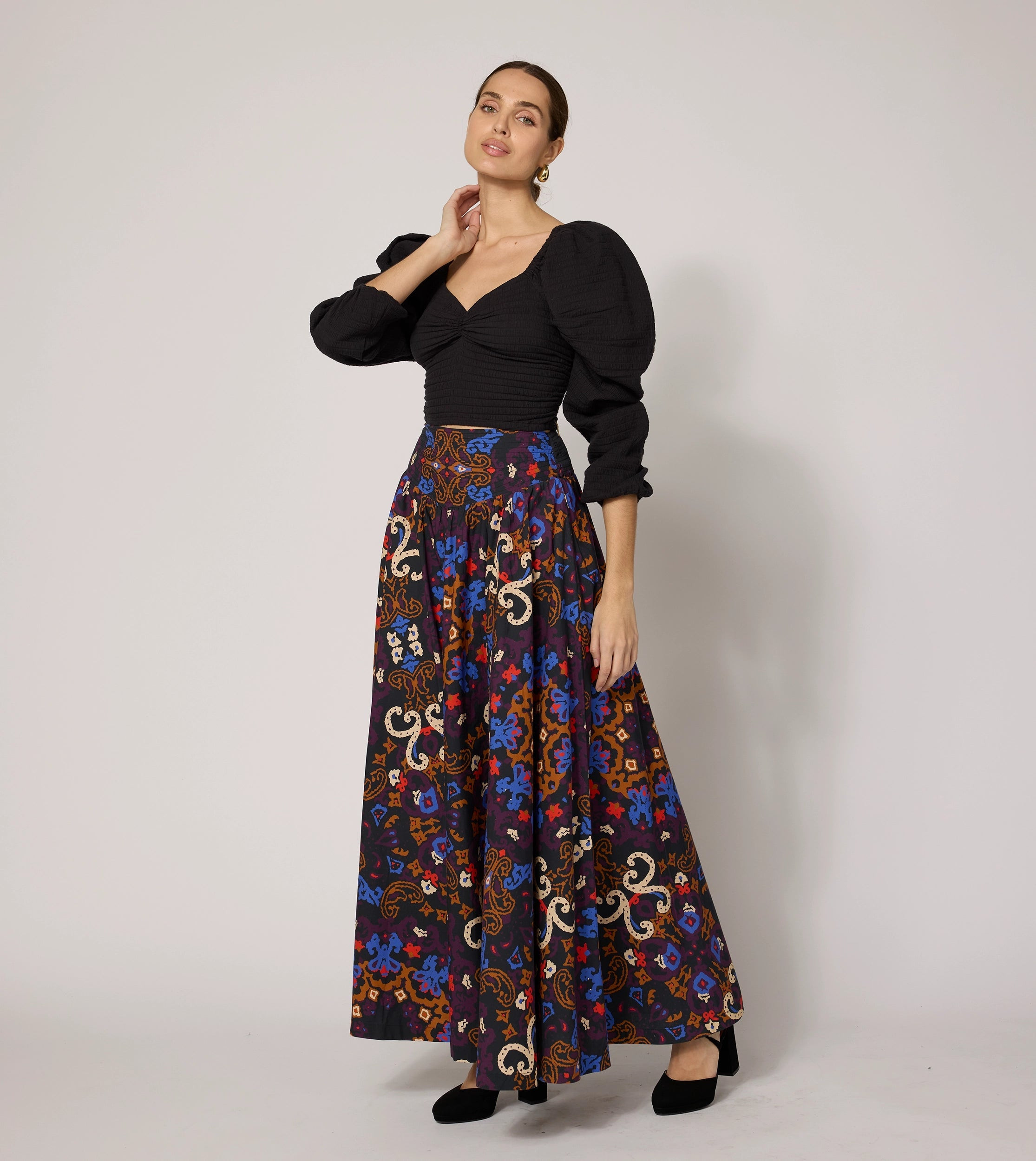 Shop Esmeralda Ankle Skirt | Cleobella | Cleobella LLC