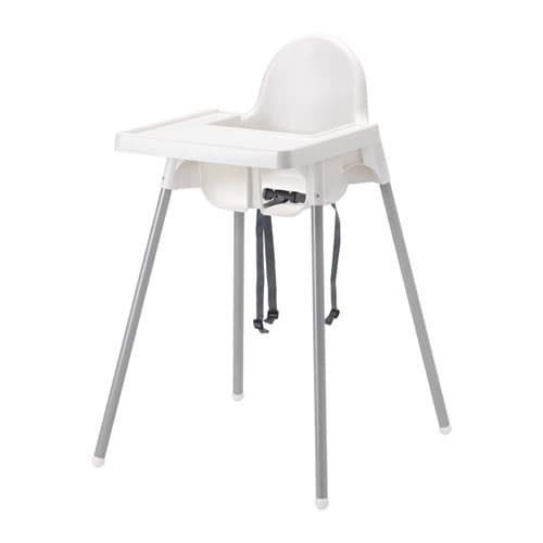 Ikea ANTILOP Highchair with Tray [White] | Amazon (US)
