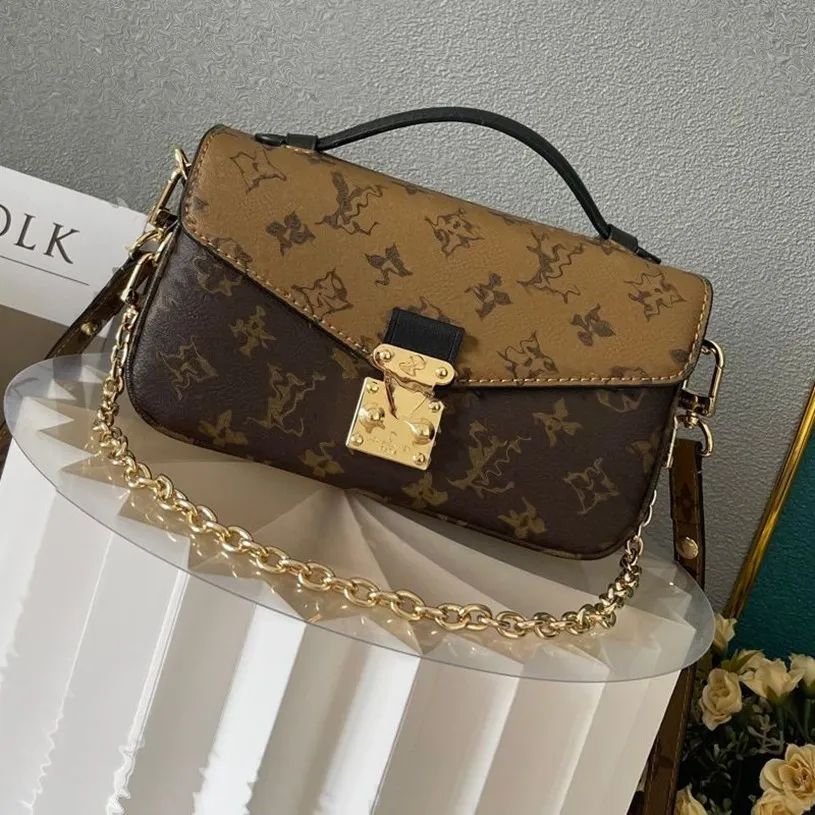10A designer bag pochette luxury womens metis east west mini purses leather chain flap shoulder c... | DHGate