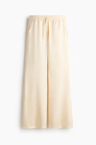 Flared Satin Pants | H&M (US + CA)