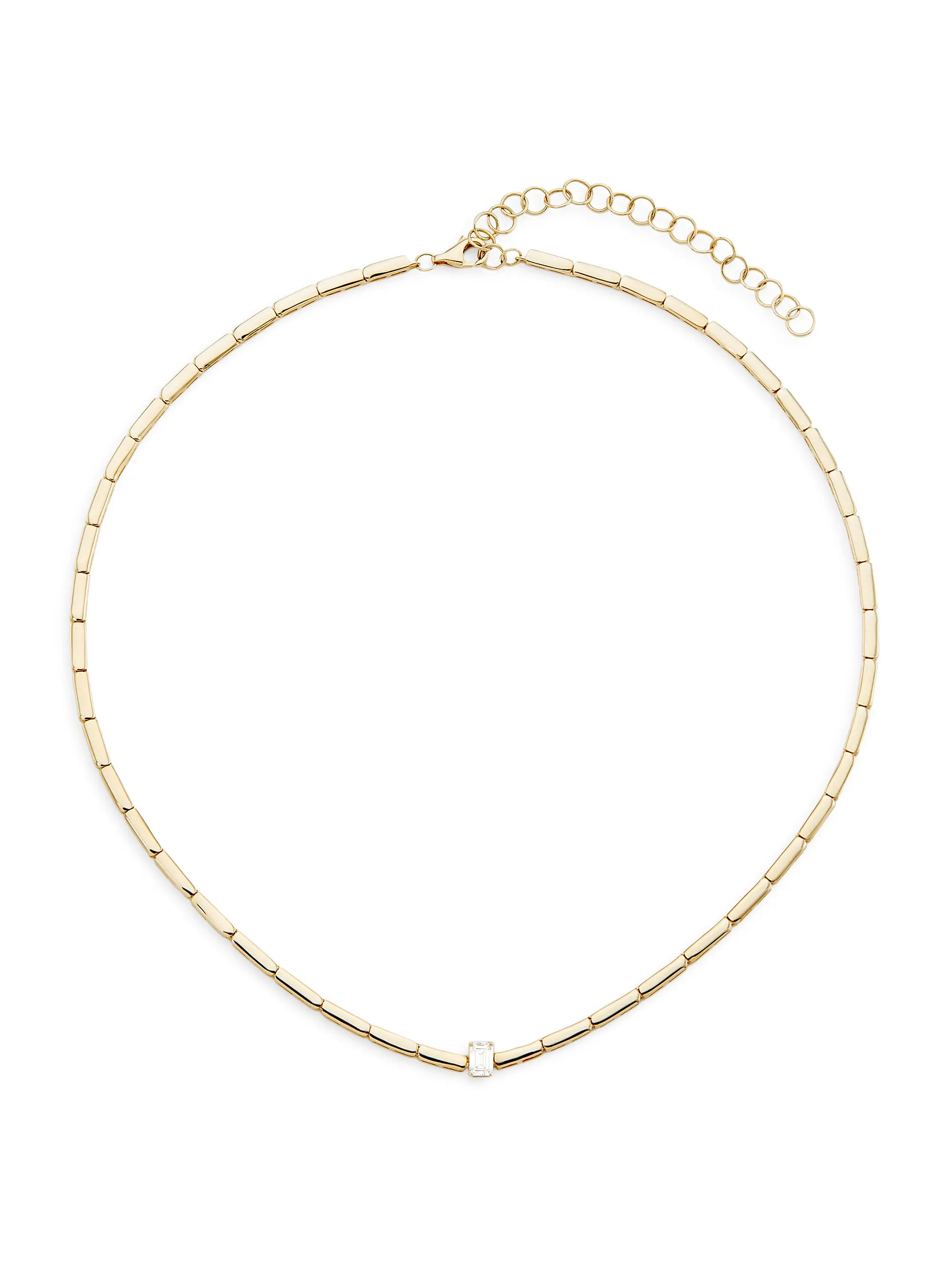 14K Yellow Gold & 0.3 TCW Diamond Necklace | Saks Fifth Avenue