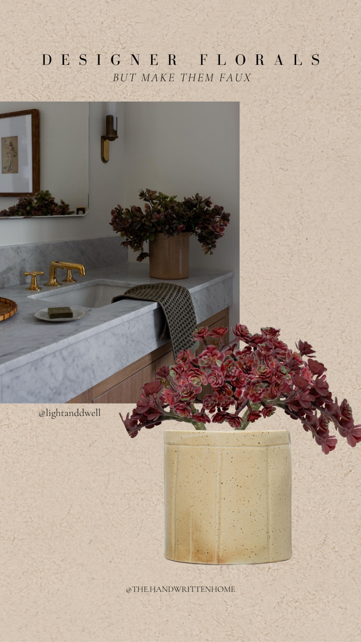 Succulent stems and reactive glaze crockhet

#LTKStyleTip #LTKHome