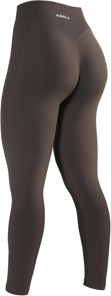 AUROLA Impressive Women Workout Leggings High Waist Yoga Pants, Seamless Running Athletic Legging... | Amazon (US)