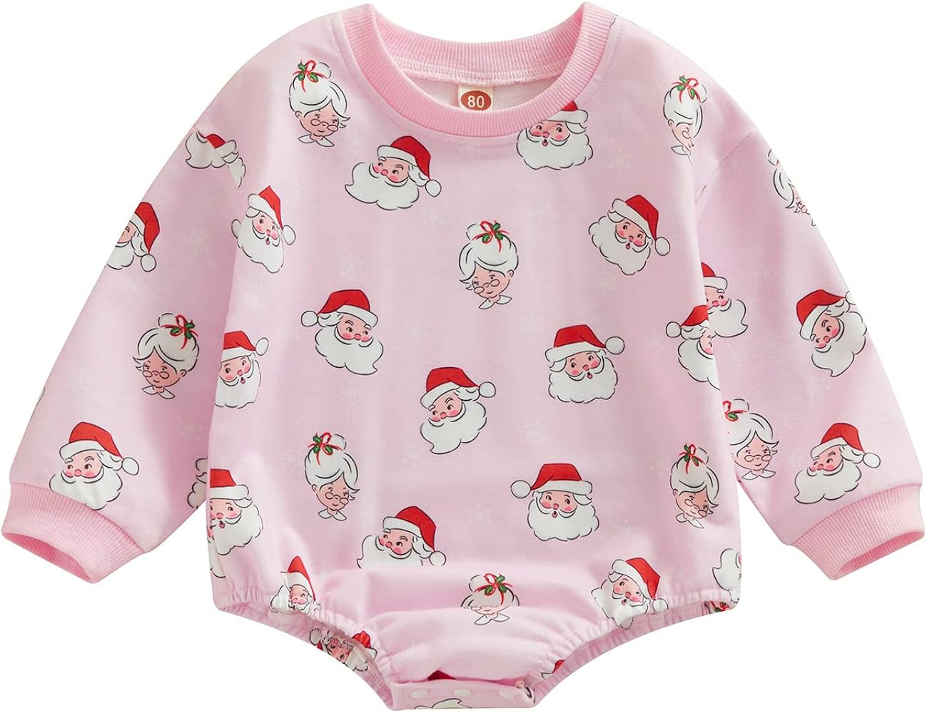 FYBITBO My First Christmas Baby Girl Boy Outfit Sweatshirt Romper Sweater Onesie Long Sleeve Body... | Amazon (US)