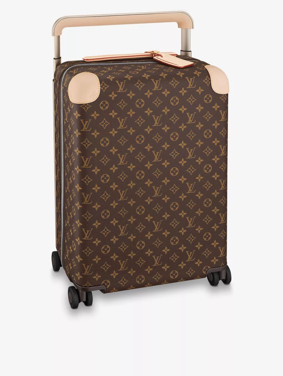 Horizon 55 monogrammed canvas suitcase | Selfridges