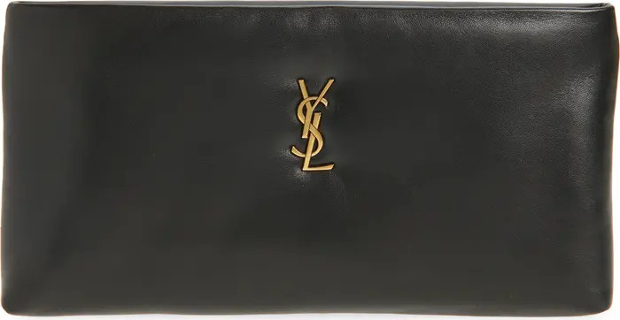 Calypso Long Leather Pouch Clutch | Nordstrom