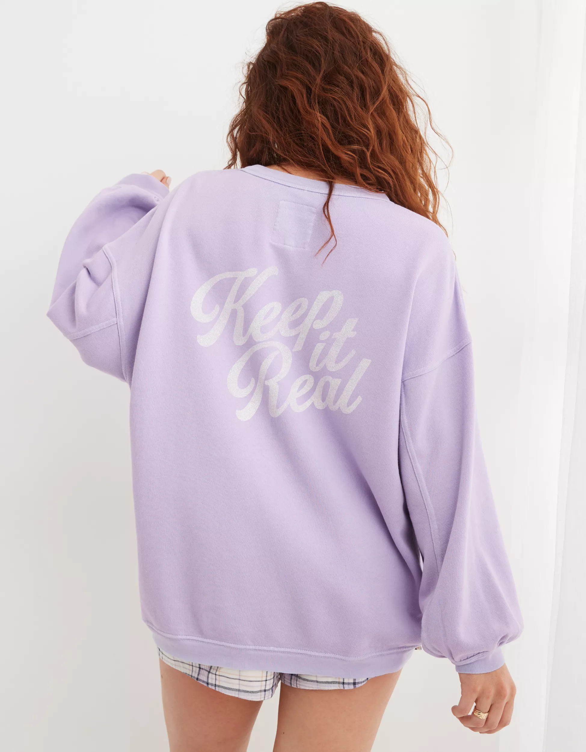 Aerie REAL Crew Sweatshirt | Aerie