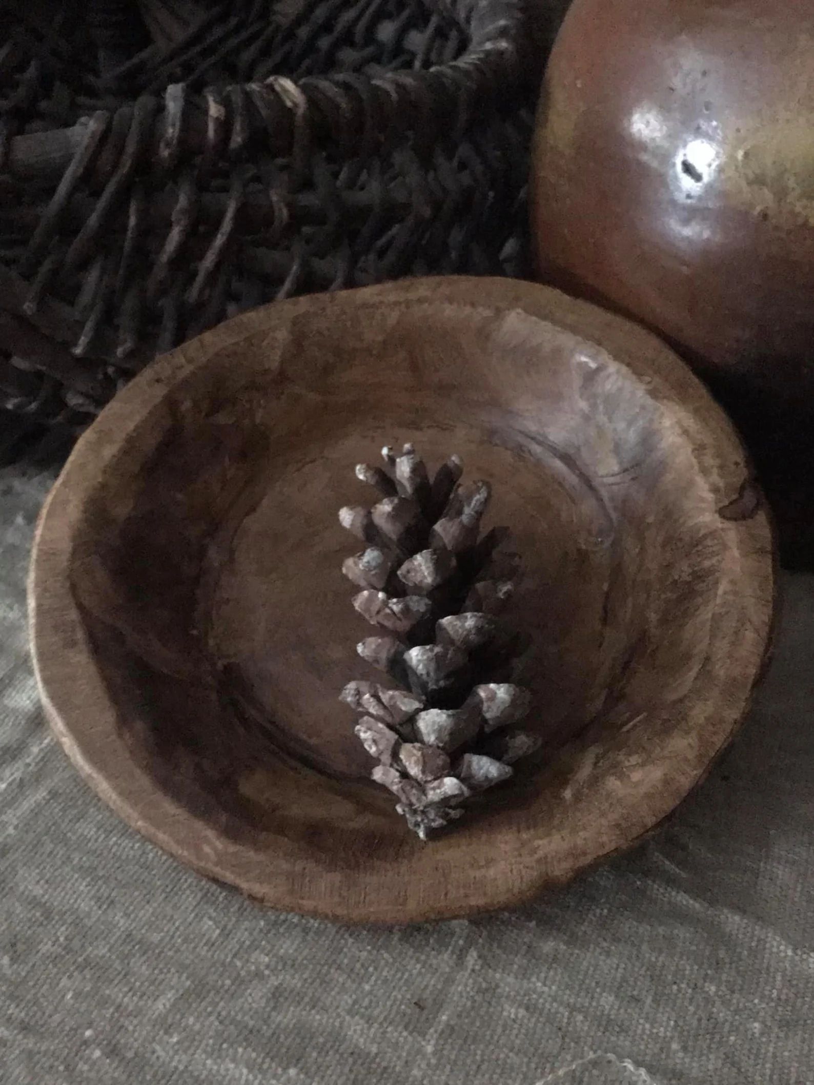 Primitive Hand Hewn Wooden Bowl | Etsy | Etsy (US)