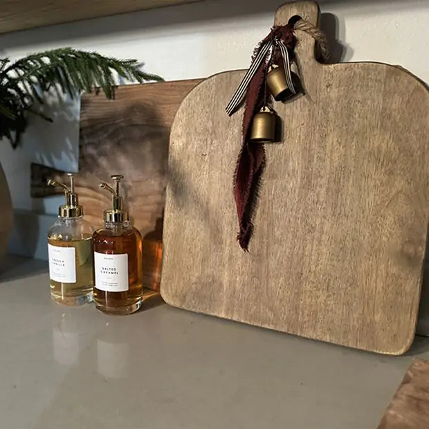 Found Wood Cutting Board With Handle | Antique Farm House