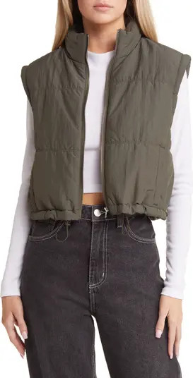 Cropped Puffer Vest | Nordstrom
