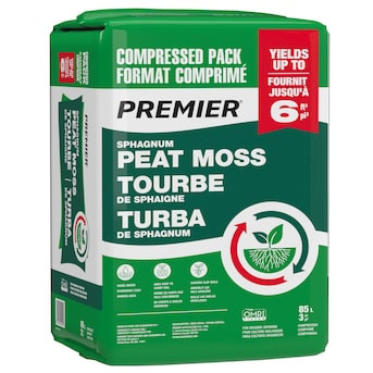 Premier Peat Moss 3-cu ft. Organic Peat moss Moisture control | Lowe's