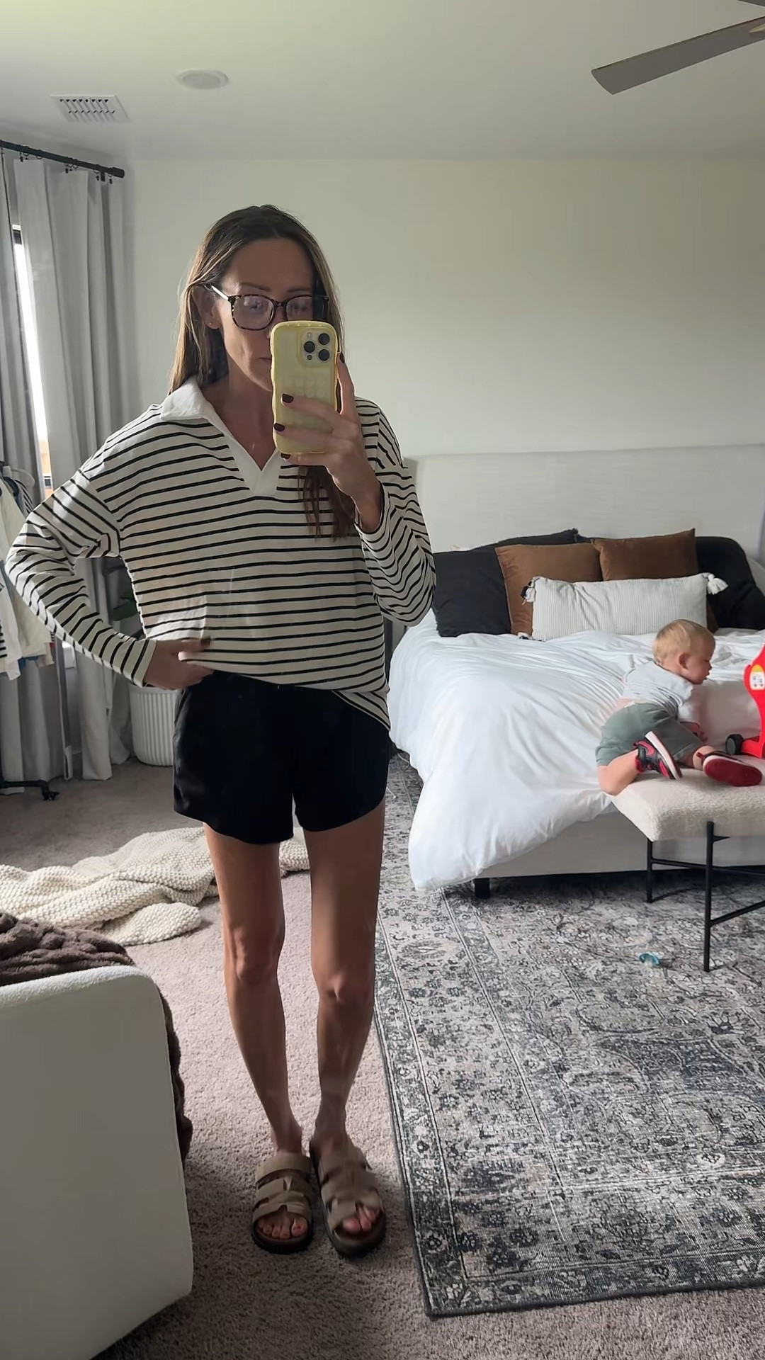 Amazon stripe polo

Wearing a small