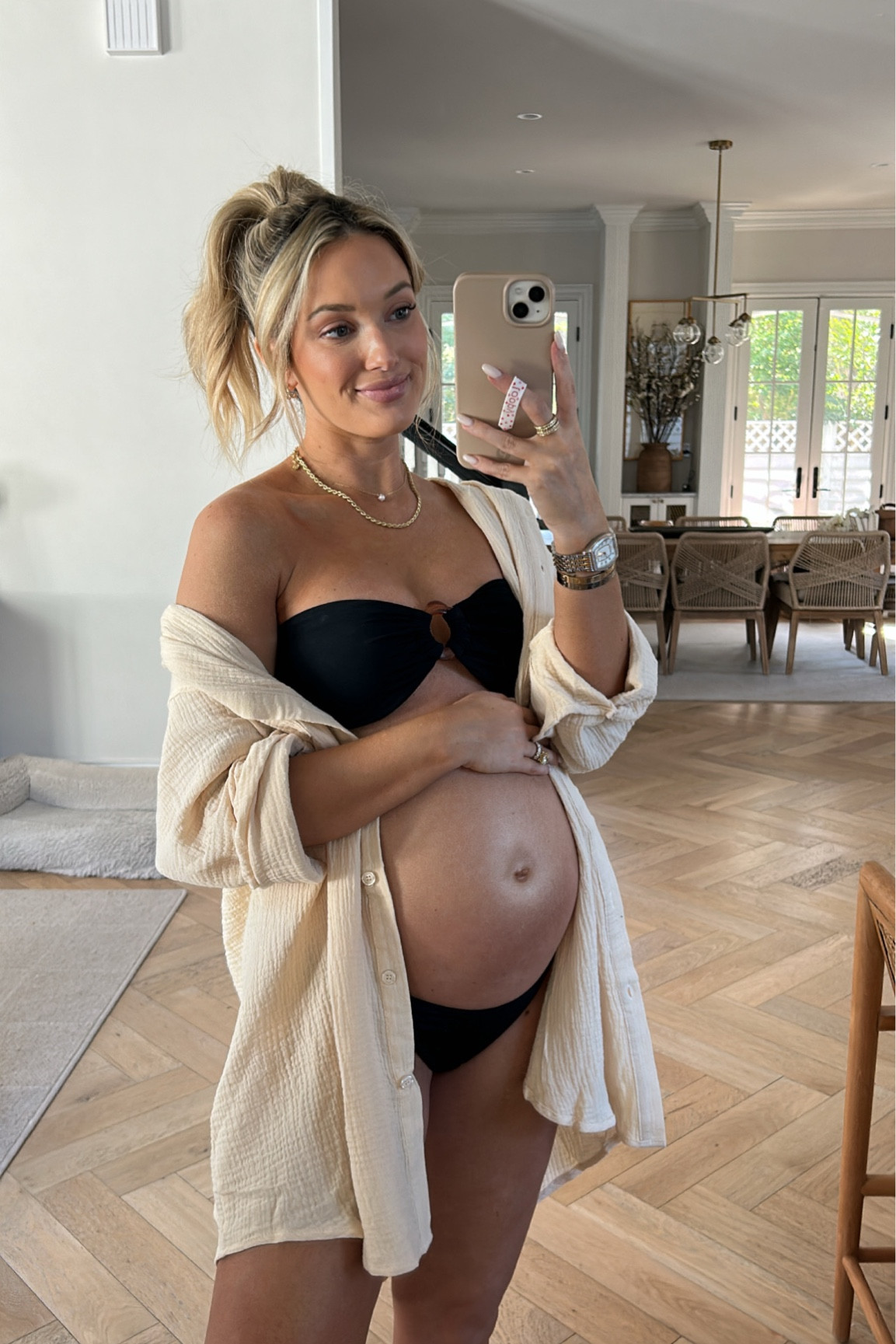 Wearing a M in all 3 a