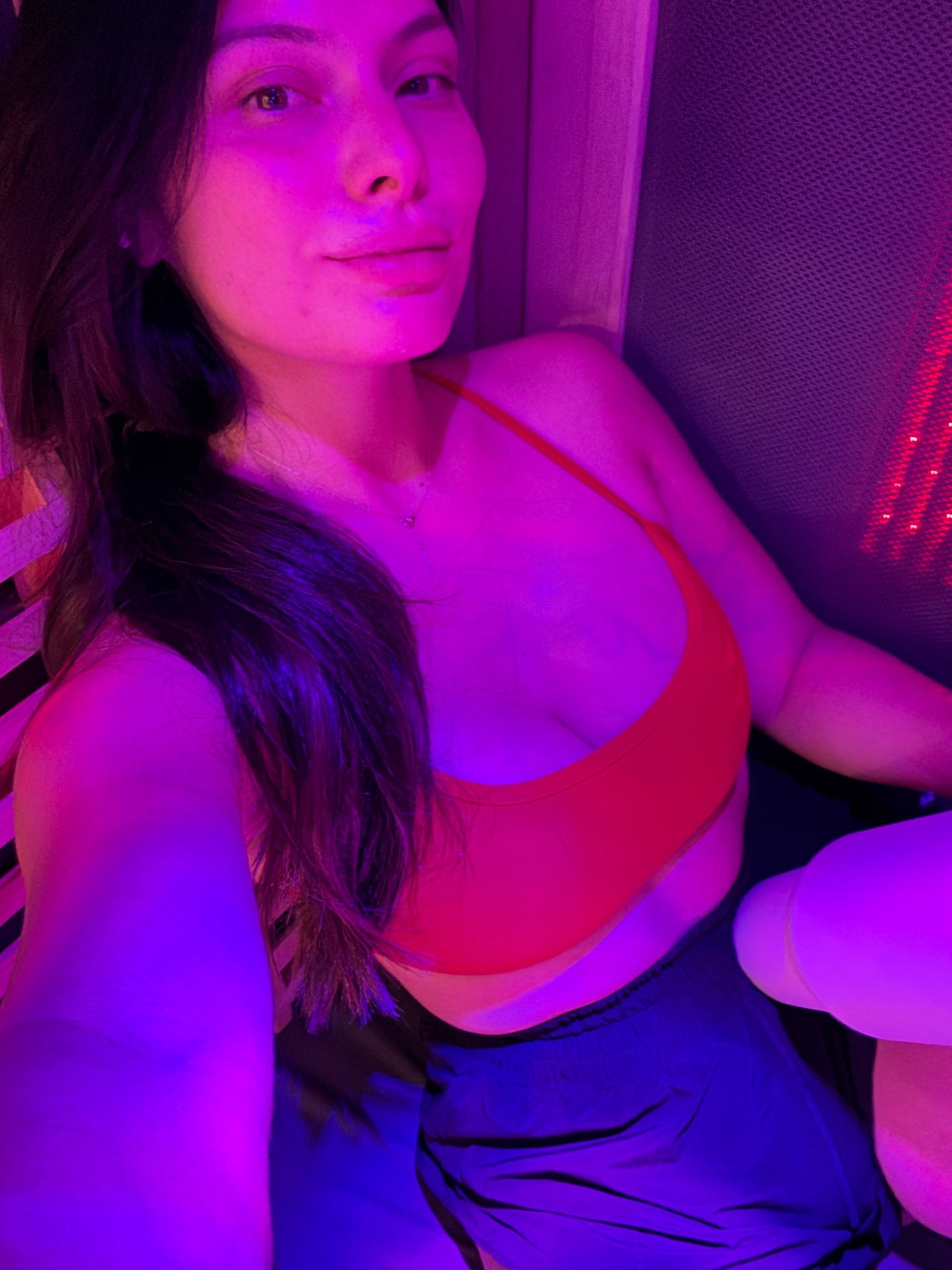 Wearing one of my favorite sports bras! I have this in a few different colors. Perfect for low impact workouts. Looks super cute under a zip up too.

#LTKActive #LTKHome