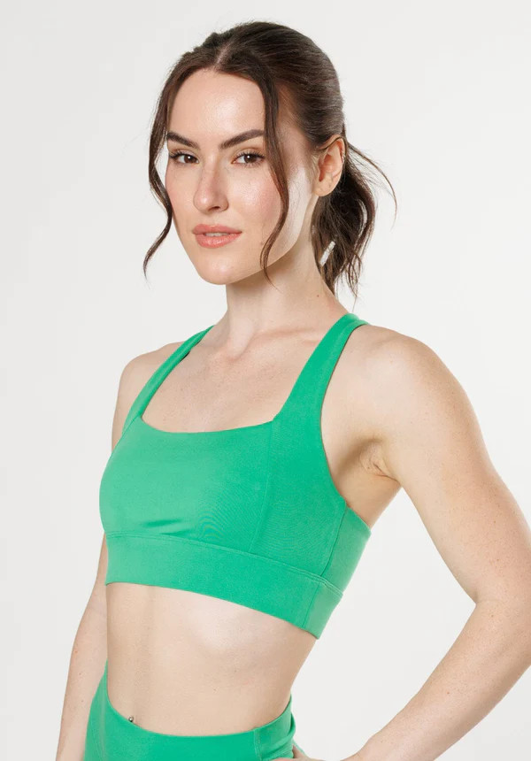 Reluna\u2122 Refined Square Bra Parakeet | Paragon Fitwear