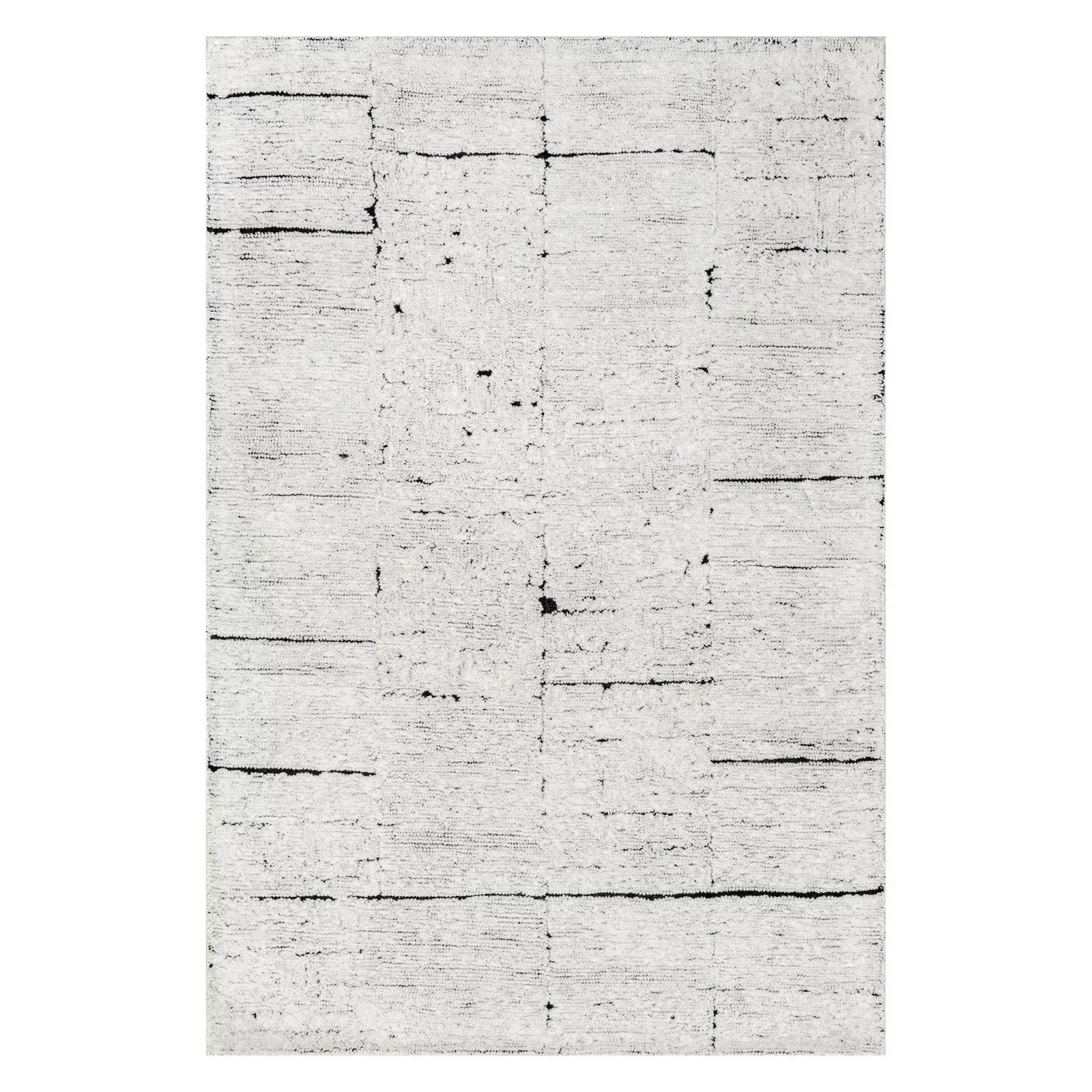 RugsUSA Davos Tiled Wool Area Rug, Ivory | Kohl's