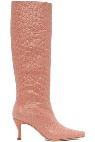 Pink Stevie 42 Boots | SSENSE